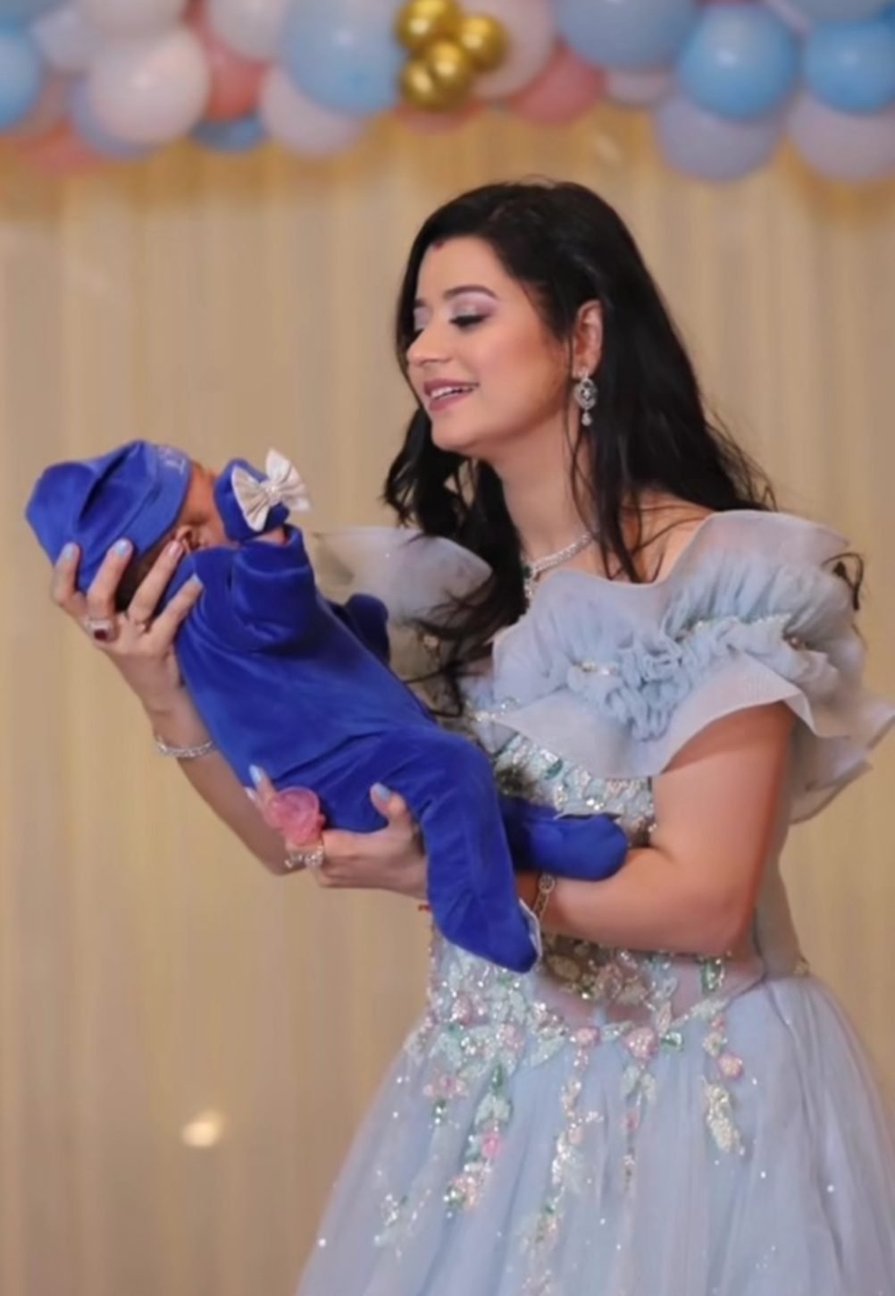 Neha with 2 months baby
